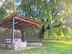 Pont de Val Riverside Pergola Dragonfly Private